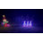Animated Elf Bowling with Penguin Pins Christmas Lighted Display