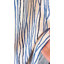Rideaux à rayures bleu marine et beige-1868307444