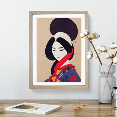 Charming Geisha - Wall Art