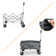 29.3'' W Garden Cart Portable Collapsible Utility Wagon