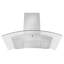 Hotte murale ZLINE Convertible Vent en acier inoxydable et verre-898655023