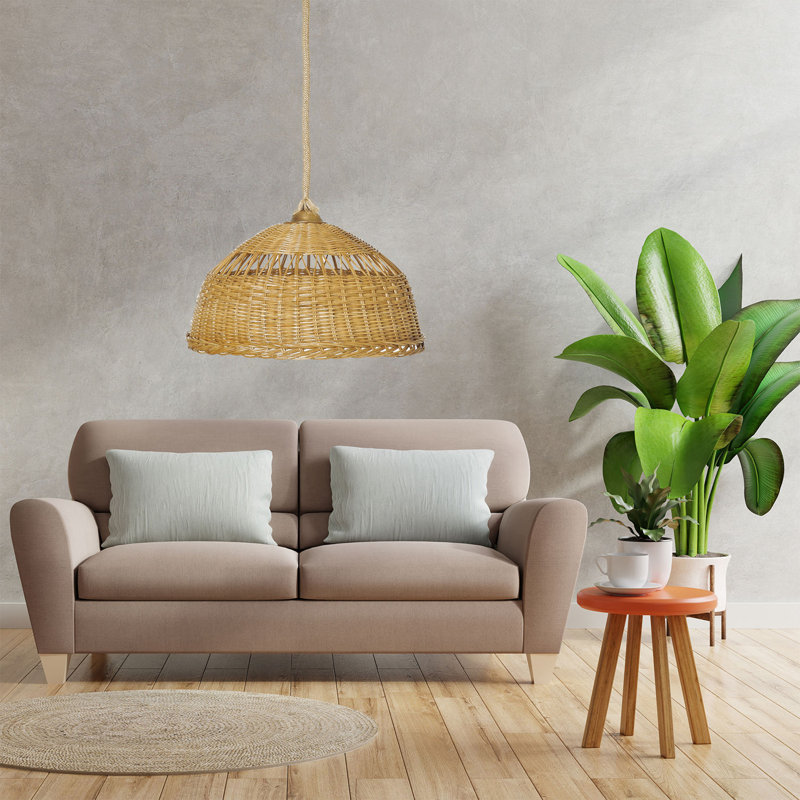 Luminaire suspendu dôme 1 lumière Bronx