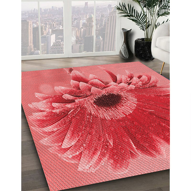 Floral Indoor Rug, Rectangle 2' x 4'