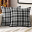 Housses de coussin de Noël écossais tartan écossais 20 x 20 bleu-138214111-138214108