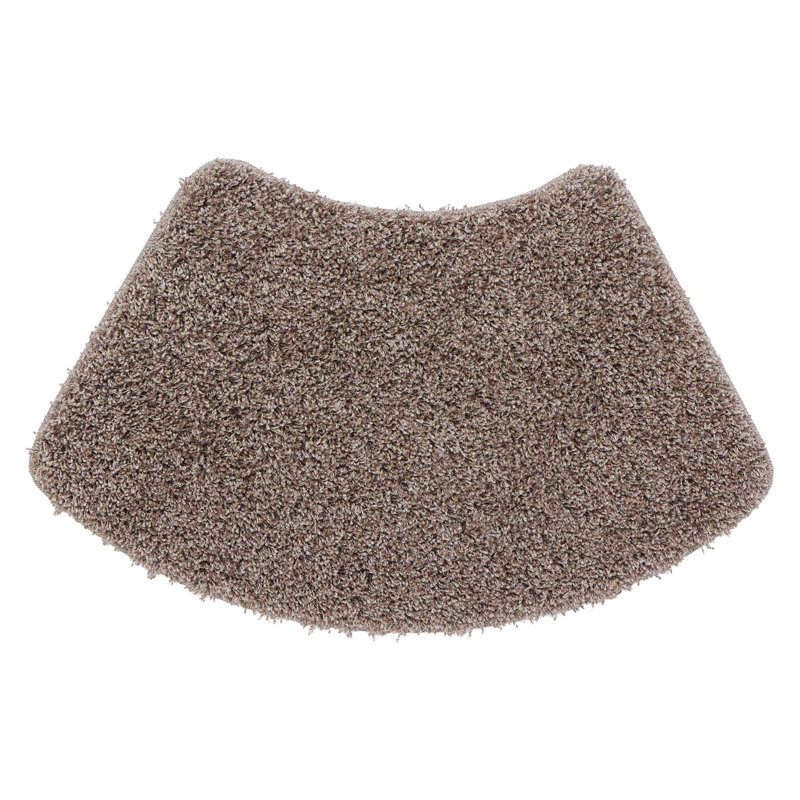 Buddy Bath Fleck Curve bath mat, Brown
