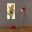 Halconia «Blossom On White» par Albena Hristova, art mural sur toile, 20 po x 40 po