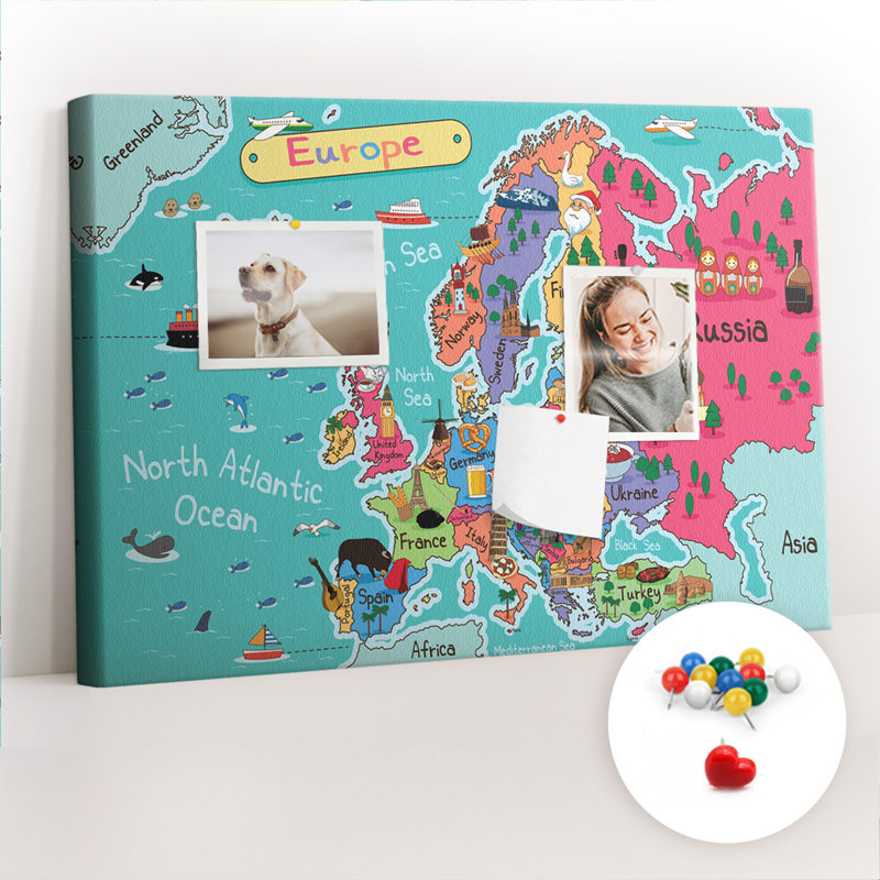 Andric Cork Corkboard / Bulletin Board