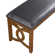 Ziemer Polyester Blend Upholstered Bench
