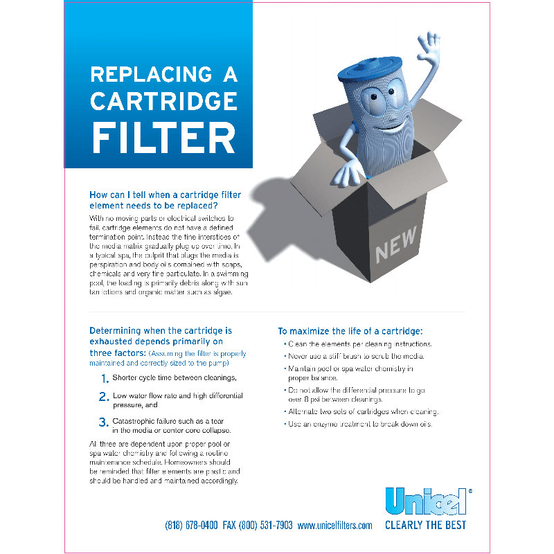 Swimming Pool Replacement Filter Cartridge
