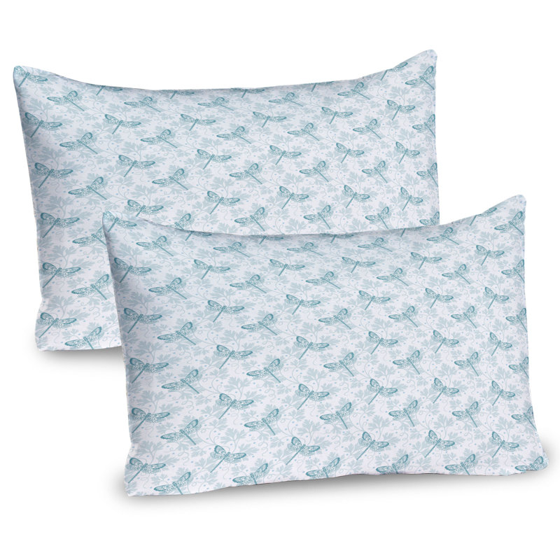 Ensemble de 2 taies décoratives Ambesonne Dragonfly, H 20 po x l 30 po