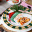 Old St. Nick Handmade Earthenware Salad/Dessert Plate
