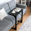 Table d'appoint en bambou avec plateau inclinable