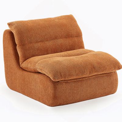 Upholstered Accent Sofa, Modern Armchair With Soft Cushioned Seat, Stylish Sofa For Living Room, Bedroom, Or Office