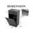 10 Gallons Tilt-out Trash Cabinet-121459098