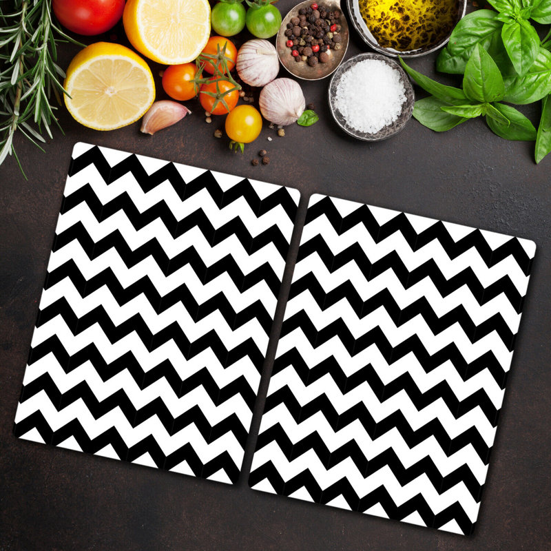 Herdy Tempered Glass Chopping Board, 52cm x 40cm