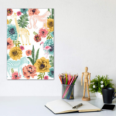 «Everyday Clarissa» par Lisa White boutons - impression d'art graphique