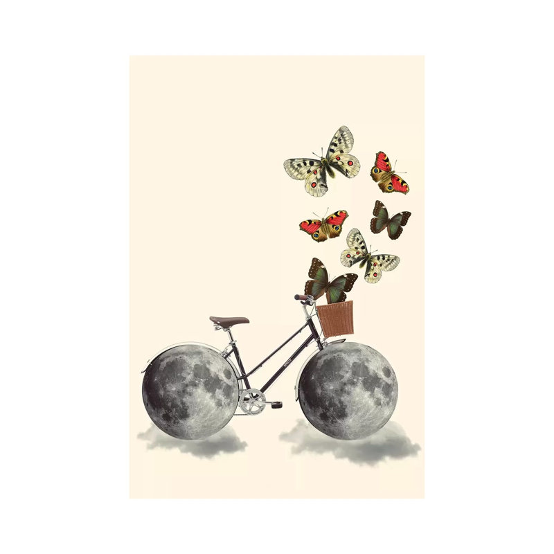 Take A Ride by Kiki C Landon - Print on Canvas, 66.04cm H x 45.72cm W x 3.81cm D, Wrapped Canvas