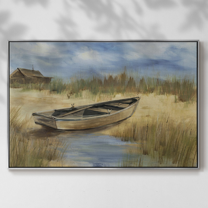 " Fisherman's Friend ", Silver, 25" H x 37" W x 2" D