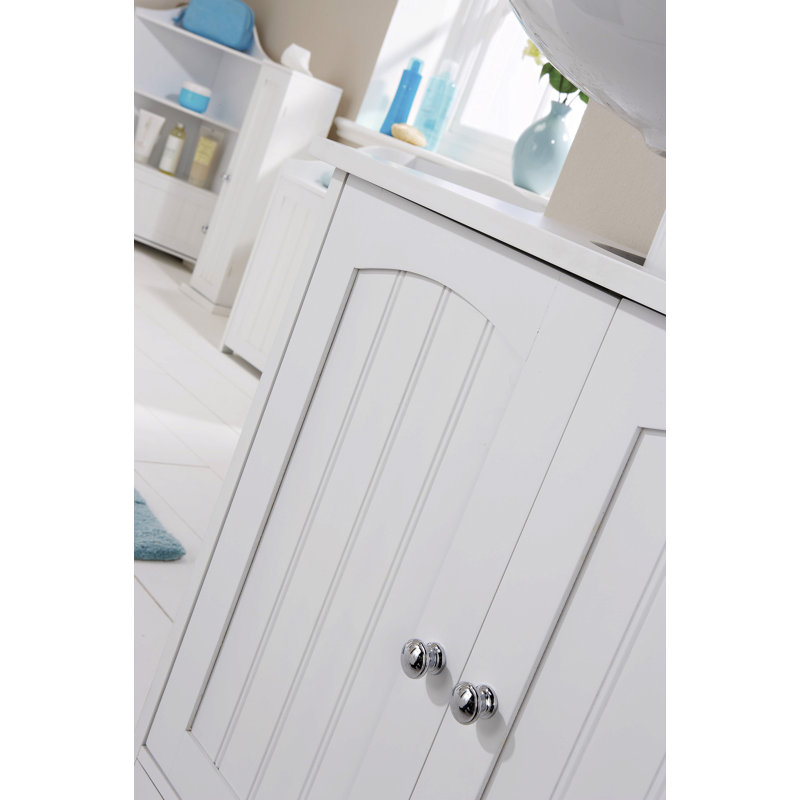 Ashbury Bathroom Storage Cabinet, White