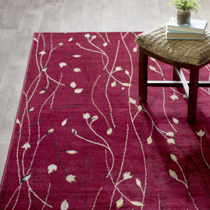 Nash Floral Area Rug, Rectangle 160 x 221cm