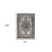 2' X 3' Taupe Medallion Power Loom Area Rug