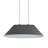 Meier 21" LED Pendant in Flecked Grey-1383611646