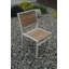 SoHo Teak Aluminum Outdoor Stacking Sidechair-213736124