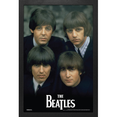 The Beatles - Group (1960), impression encadrée 11 x 17