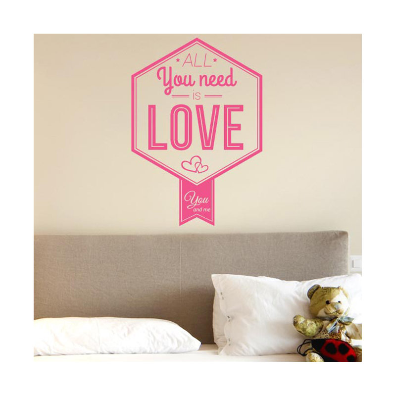 Wall Decal, Orange, Medium