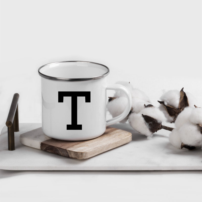 Tasse de café de feu de camp Thile, T