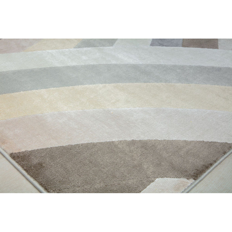 Tapis à motif géométrique Vera Vera, Rectangle 5 pi x 7 pi
