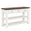 Table d'appoint moderne avec 3 tiroirs de rangement et 2 tablettes Modern-541444697