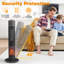1500 W Electric Tower Ceramic Space Heater With 3D Realistic Flame