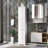 Tall Storage Cabinet With Three Drawers For Bathroom/Office, White-1766780072