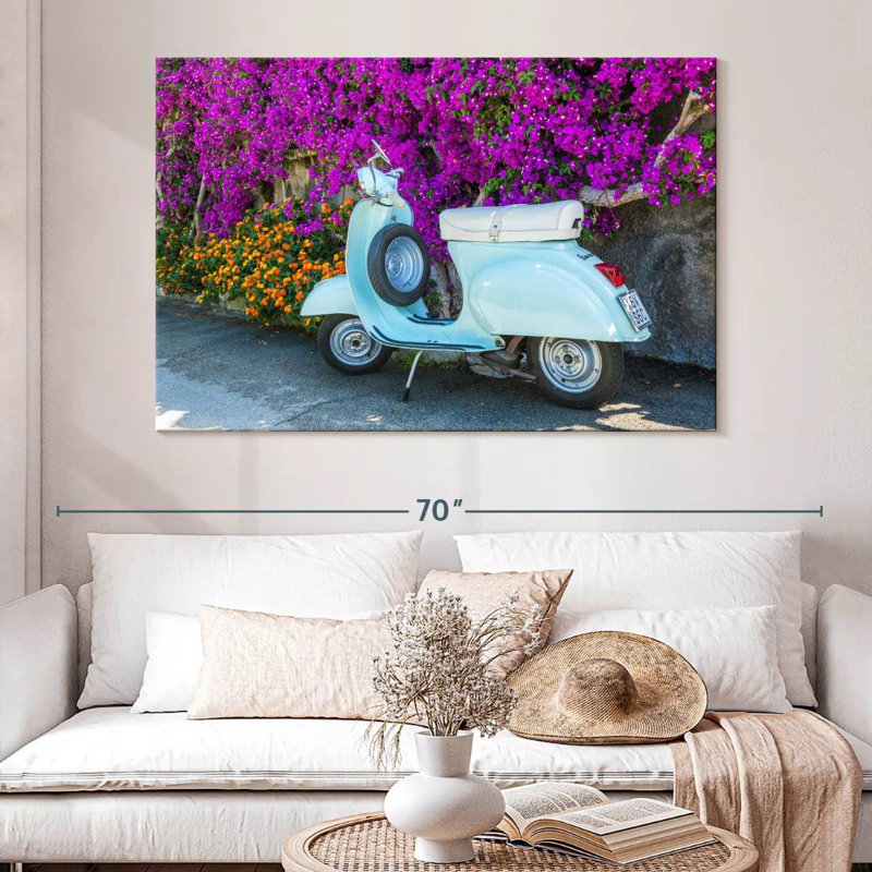 Mehar Classic Vespa Italie, H 34 po x l 51 po