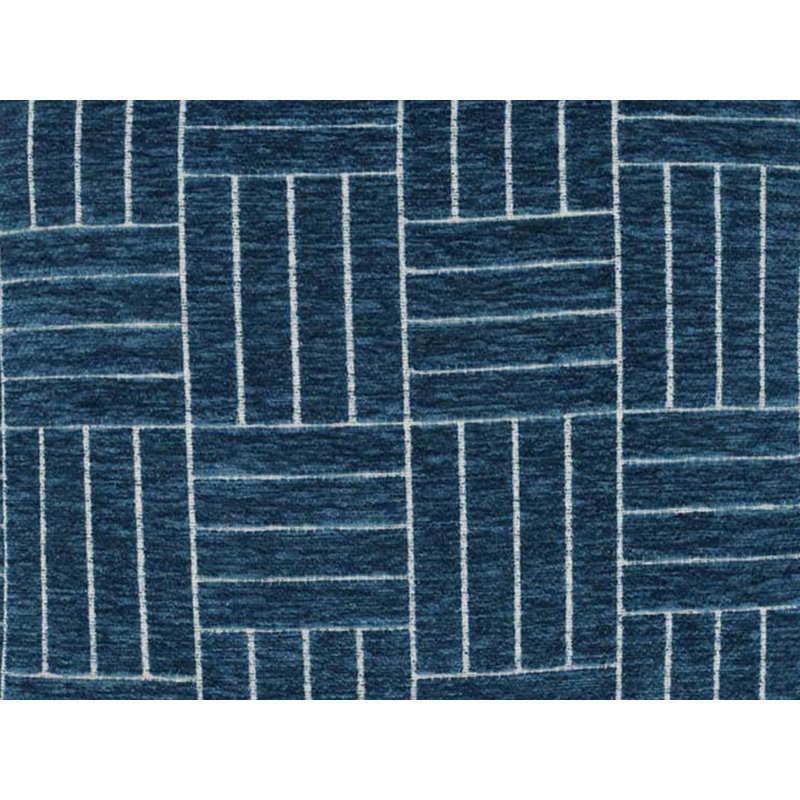 Oberon Staggered Striped Reversible Throw Pillow, 18" x 18", Charcoal Gray