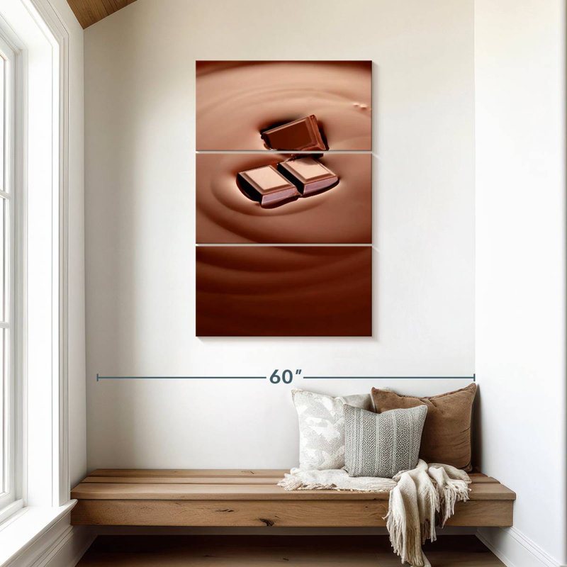 Yarlin Melting Chocolate, 45" H x 28" W