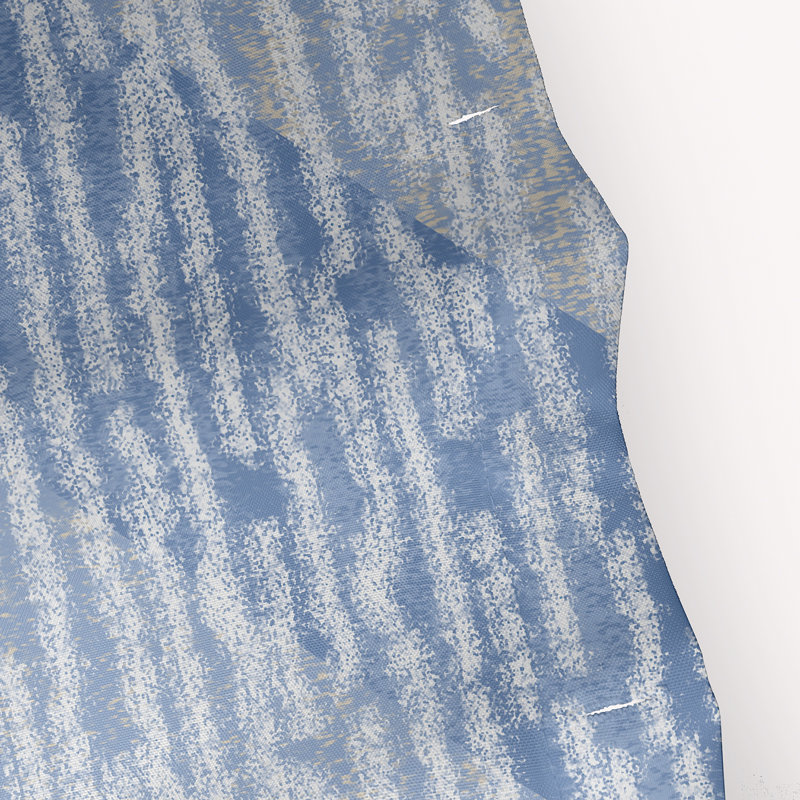 Eastbourne Abstract Shower Curtain, Blue