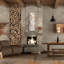  «Soft Terracotta Mixed Greens LIX» par Lisa Audit, art mural en métal, 16 po x 48 po-1295220343