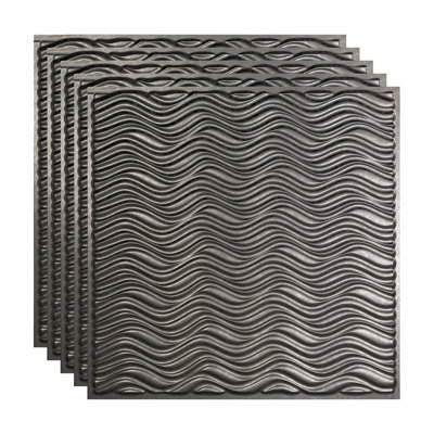 Panneau de plafond décoratif en vinyle 2 pi x 2 pi FASÄDE