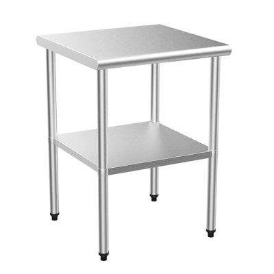 Winado Stainless Steel 24'' L x 24'' W x 34'' H Prep Station