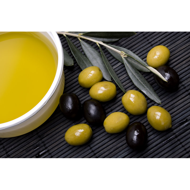 Green And Black Olives by IgorDutina - Wrapped Canvas Print, 30cm H x 46cm W