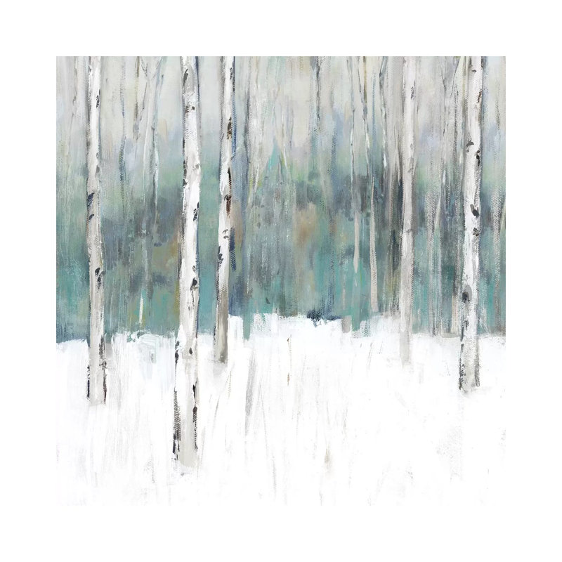 Winter's Trail II by Isabelle Z - Print on Canvas, Wrapped Canvas, 30.48 cm H x 30.48 cm W
