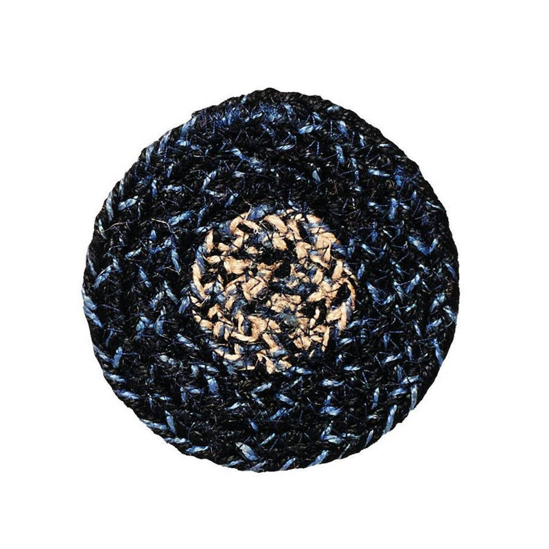 Tapis Fredrikk, Bleu/noir/beige