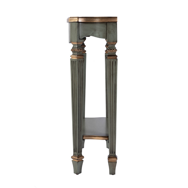 Cheshire Ballerina 22" Console Table, Pastel Green