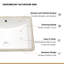 20.67"X15" Ceramic Undermount Bathroom Sink With Overflow - Stain , Acid-, For Bathrooms White 20.67"X15", Acid Resistance,