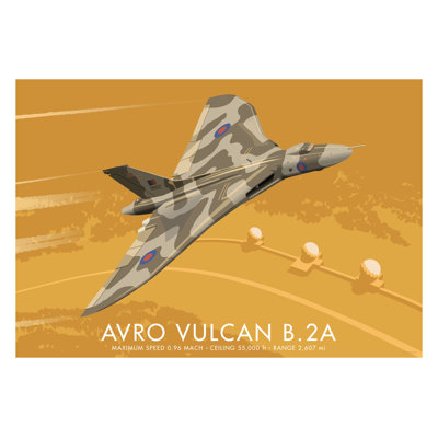 Avro Vulcan B.2A by Stephen Millership - Print