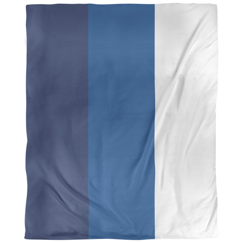 Tissu de baseball toronto, Bleu marine / bleu / blanc, l 36 po x L 60 po, Polyester filé