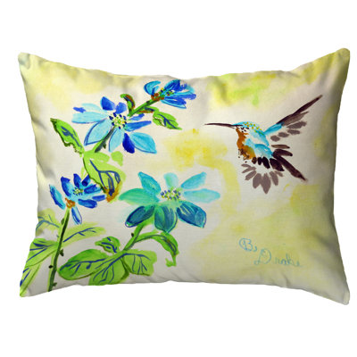  Coussin intérieur / extérieur Hummingbird