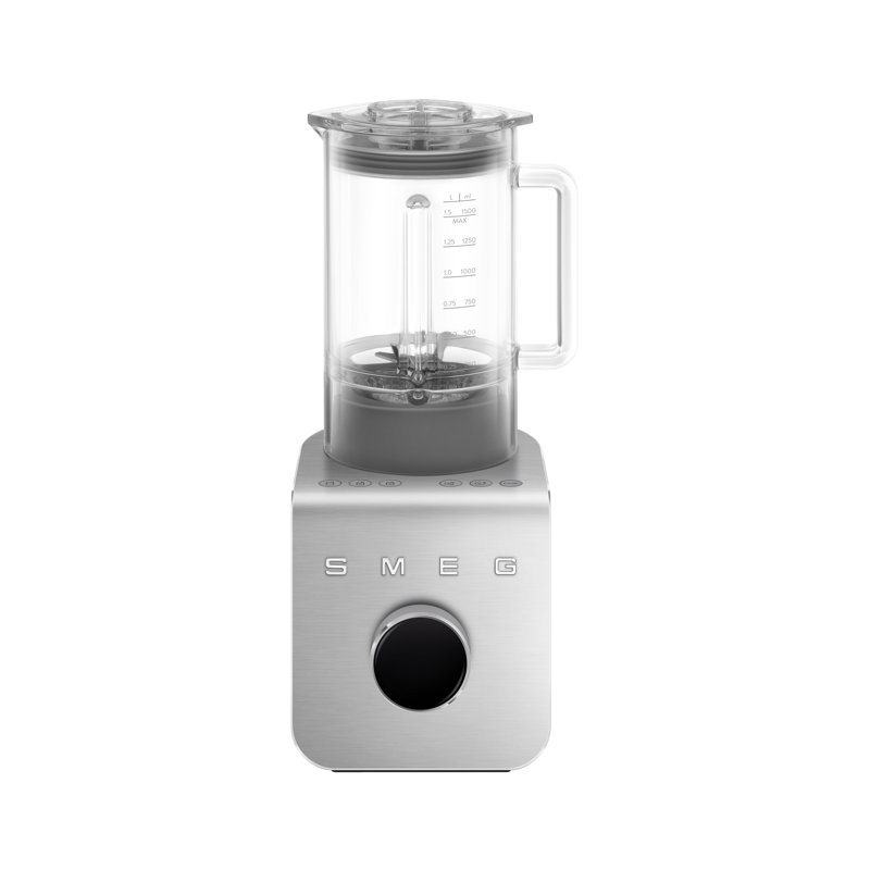 Smeg BLC02 High Performance Blender With Vacuum Pump, Matte Black